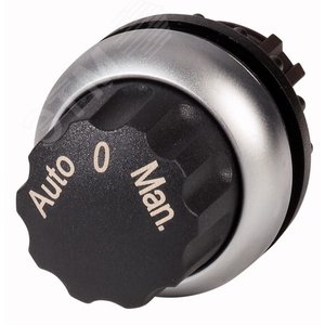 Переключатель, 2 положения, черный, с инд гравировкой M22-WR3-X94 (226838) - EATON