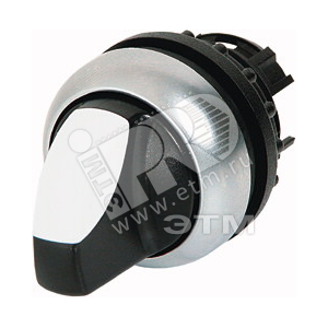 Переключатель с поворотной ручкой 3-х позиционный 40 град. без фиксации, M22-WK3