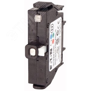 Светодиод + контактный элемент , SWD , 1 перекл. контакт , LED, зеленый, переднее крепление,  M22-SWD-K11LEDC-G - EATON