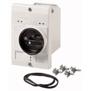 E-PKZ0-G,  Изолированный корпуса, рукоятка черный серый , IP55 - EATON