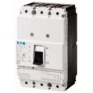 PN1-125  Выключатель-разъединитель, 125А, 3 полюса, 2 позиции - EATON