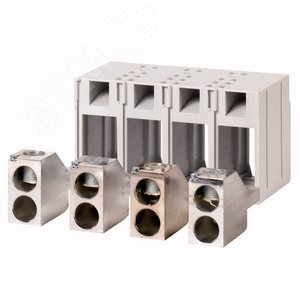 NZM3-4-XKA2  Туннельный Зажим, двойной+ крышка, 4П, NZM3 - EATON