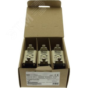 Предохранитель NH 125A 500V GL/GG  000 - EATON