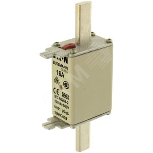Предохранитель NH 16A 500V GL/GG  01, двойная индикация - EATON
