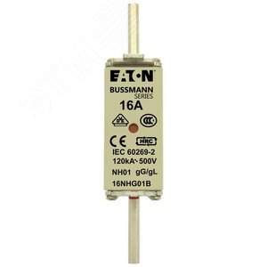 Предохранитель NH 6A 500V ac 01 GG (6NHG01B) - EATON