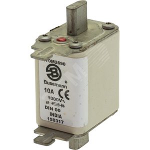 Быстрый предохранитель 10A 1000V DIN 00 AR (170M2690) - EATON