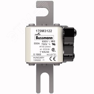 Быстрый предохранитель 550A 690V 1*KN/80 AR UC - EATON