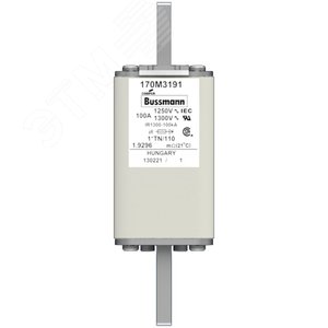 Быстрый предохранитель 100A 1250V 1*TN/110 AR CU - EATON