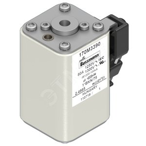 Быстрый предохранитель 80A 1250V 1*BKN/75 AR CU - EATON