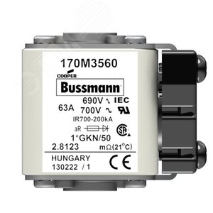 Быстрый предохранитель 50A 690V 1*GKN/50 AR UC - EATON