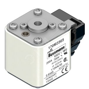 Быстрый предохранитель 200A 690V 1*GKN/50 AR UC (170M3565) - EATON