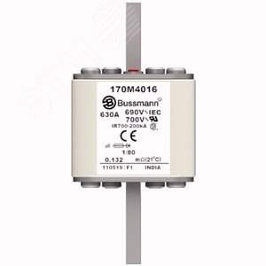 Быстрый предохранитель 630A 690V 1/80 AR UC - EATON