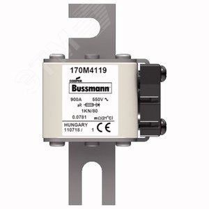 Быстрый предохранитель 900A 550V 1KN/80 AR (170M4119) - EATON
