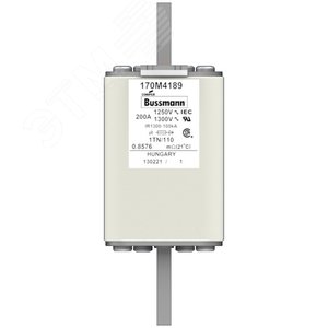 170M4189  Быстрый предохранитель 200A 1250V 1TN/110 AR CU - EATON