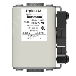 Быстрый предохранитель 350A 1250V 1BKN/80 AR CU - EATON