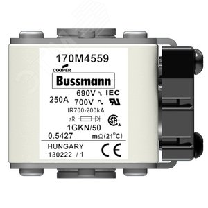 Быстрый предохранитель 250A 690V 1GKN/50 AR UC (170M4559) - EATON
