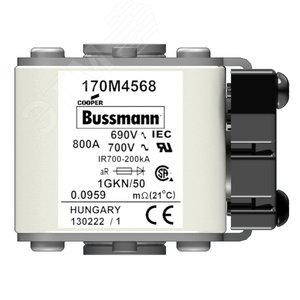 Быстрый предохранитель 800A 690V 1GKN/50 AR UC - EATON