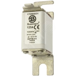 Быстрый предохранитель 100A 1000V 00TN/80 AR - EATON