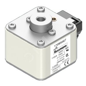 Быстрый предохранитель 1100A 600V 2BKN/65 AR UC (170M5467) - EATON