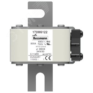 Быстрый предохранитель 1800A 380V 3SBKN/60 AR - EATON