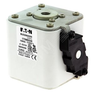 170M6548  Быстрый предохранитель 1000A 1100V 3BKN/80 AR - EATON