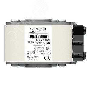 Быстрый предохранитель 700A 690V 3GKN/50 AR UC - EATON