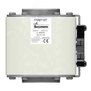 Быстрый предохранитель 2400A 1250V 4BKN/105 AR (170M7107) - EATON