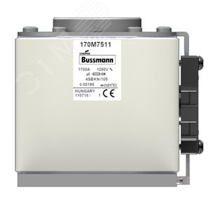 Быстрый предохранитель 1700A 1250V 4SBKN/105 AR - EATON