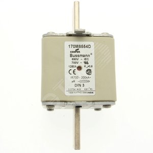 170M8554D  Быстрый предохранитель 1250A 690V aR DIN 3 HSDNH - EATON
