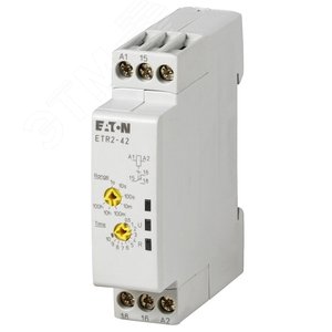 Реле времени, мультифункция, 1 перекидной контакт, 24-240 В АС, 24-48 В DC.,  ETR2-42 - EATON