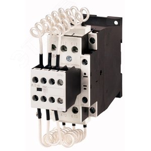 DILK25-11(230V50HZ,240V60HZ)  Контактор для коммутации конденсаторов25А, управляющее напряжение 230В - EATON