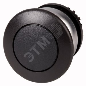 M22-DRP-S  Головка кнопки грибовидная, с фиксацией, цвет черный - EATON