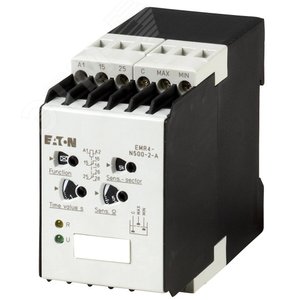 Реле контроля уровня, 2 перекл. контакт, 250-500 к?  24-240 В AC/DC,  EMR4-N500-2-A - EATON