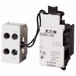 NZM1-XU24AC  Расцепитель минимального напряжения , 24В AC - EATON