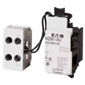 NZM1-XU24DC  Расцепитель минимального напряжения , 24В DC - EATON