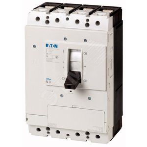 Выключатель-разъединитель, 400А, 4 полюса, 3 позиции   N3-4-400 - EATON