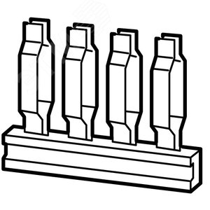 Перемычка, 3 шт,  XN-QV/3 - EATON