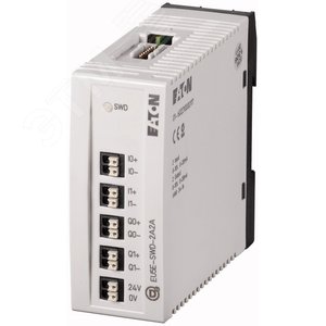 EU5E-SWD-2A2A,  Модуль Ввод / Вывод , SWD , 24VDC , 2 AI , 2AO , AI / AO конфигурируемые 0-10V/0-20m - EATON