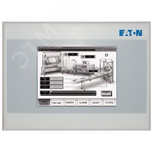 панель оператора , 24VDC , 3,5‘ , TFT, монохромная , Ethernet, RS232, XV-102-A3-35MQR-10‘ - EATON