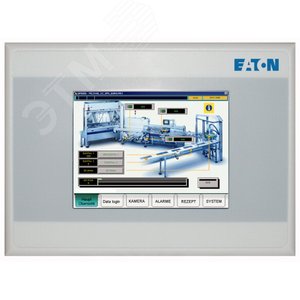 панель оператора , 24VDC , 3,5‘ , TFT, цветная , Ethernet, RS485 , CAN, PLC, XV-102-B6-35TQR-10-PLC‘ - EATON