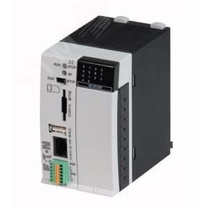 Модульный ПЛК , 24VDC , 8DI , 6DO , Ethernet, RS232 , CAN, 256 КБ,  XC-CPU201-EC256K-8DI-6DO - EATON