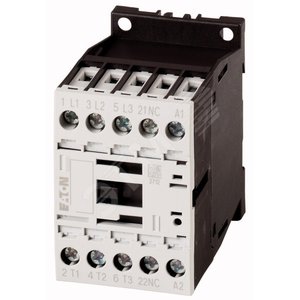 DILM7-01(110V50HZ,120V60HZ)  Контактор 7 А,  управляющее напряжение 110В (АС), 1НЗ доп. контакт, кат - EATON