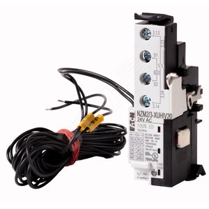 NZM2/3-XUHIV20LK24AC  Расцепитель минимального напряжения, 24 В АС, +2 опережающих контакта - EATON