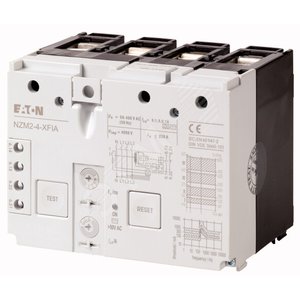 Расцепитель токов утечки, 0.1 -3A AC-DC чувствительные, 4P  NZM2-4-XFIA - EATON