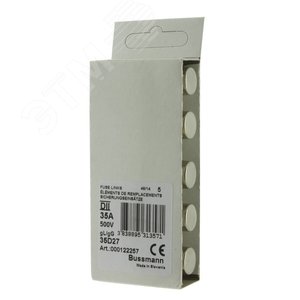 Предохранитель-D2 6A T GL/GG 500VAC - EATON