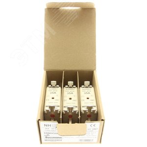 Предохранитель NH 35A 500V GL/GG  0, двойная индикация - EATON