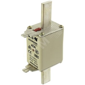 Предохранитель NH 40A 500V GL/GG  02, двойная индикация - EATON
