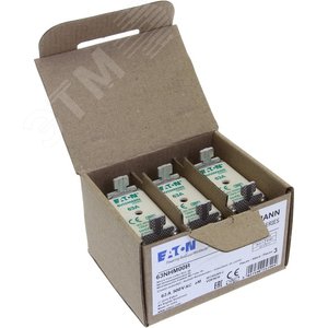 Предохранитель NH 00 AM 63A 500V, двойная индикация - EATON