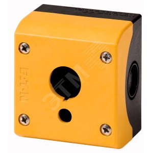 M22-IY1-XPV60  Кнопочный пост, желтый корпус, аварийная кнопка - EATON
