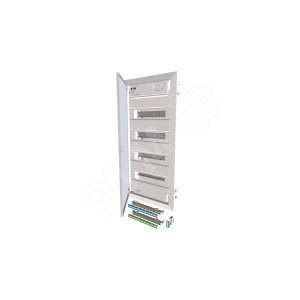 KLV-48UPS-F  Щит компактный, встраиваемое исполнение, 4 ряда, стальная дверь - EATON